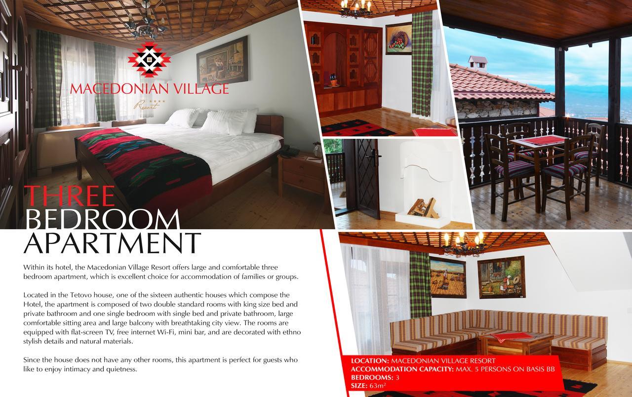 Macedonian Village Hotel & Resort Скоп'є Екстер'єр фото